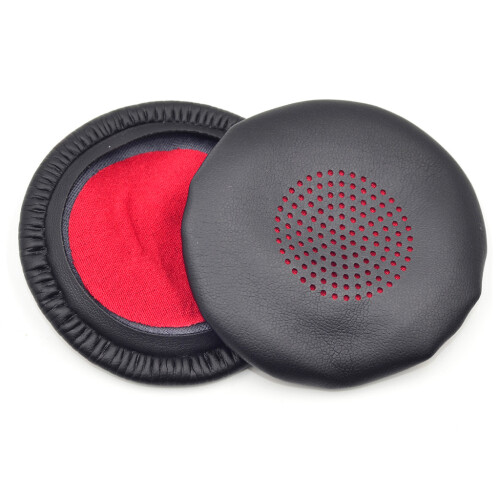 1 paire de coussinets d'oreille de remplacement doux et-Noir