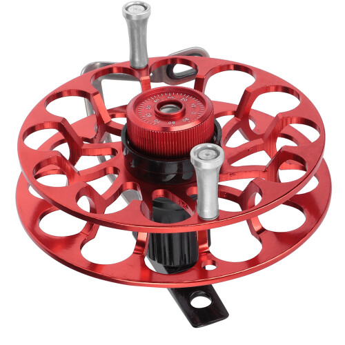 All-Metal 4C Wind Fire Spinning Reel, 150m Capacity, Red 1