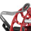 All-Metal 4C Wind Fire Spinning Reel, 150m Capacity, Red 5