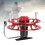 All-Metal 4C Wind Fire Spinning Reel, 150m Capacity, Red 1
