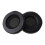 1 paire de coussinets d'oreille de remplacement en cuir-Noir 5