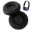 1 paire de coussinets d'oreille de remplacement en cuir-Noir 7