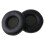 1 paire de coussinets d'oreille de remplacement en cuir-Noir 6