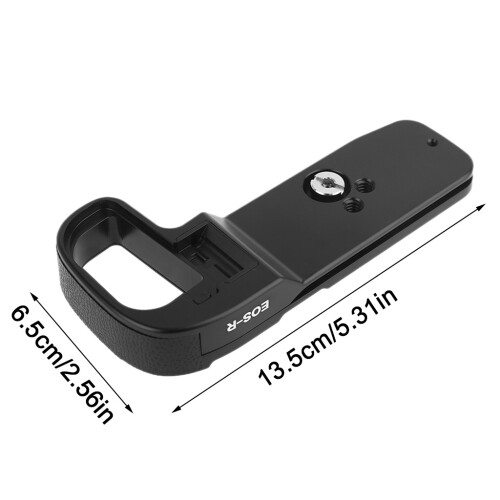 Metal Hand Grip Handle Tripod Quick Release L Plate Holder for 1