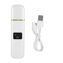 Scrubaire Craicinn Uiscedhíonach Spatula Aghaidhe Bonn Muirir USB Spatula Craicinn 4 Mhód Le Micrea-Sruth EMS Agus Feidhm Glantacháin Poill Do