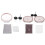 Protecting Vinyl Record Labels Acrylic Cleaner Tools with-Black 2