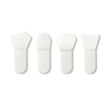 Poetic Skincare Journey, pinceaux à masques artisanaux en silicone pour une application sublime, ensemble d'outils de beauté portables, manche