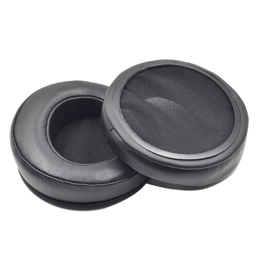1Pair Leather Earpads Replacement for Hifiman HE300 HE500-Black 1