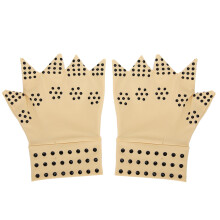 Hand Pain Relief Non Slip Surface Gloves For Women And Men, Magnetic Therapy Gentle Compression Design For Arthritis Relief And Healing Promotion