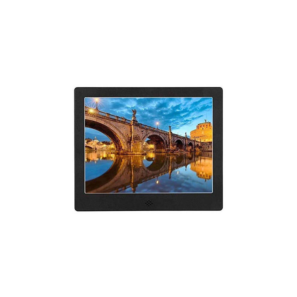 Digital Picture Frame 8 Inch Hd Display Electronic Photo Frame Digital Photo Album For Family Photos And Videos Black 9187378737903