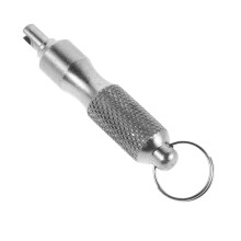 Valve Stem Core Tool Tire Valve Removal and Installation for Cars, Bikes, and HVAC Keychain