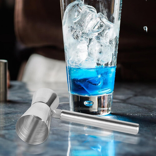 Cocktail Jigger Stainless Steel Double Jigger 30ml 60ml Precise Dual Measurement Bartender Tool 1