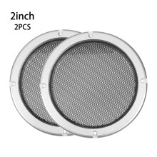 2/3/4/5/6.5/8/10 in Speaker Grill Mesh Decorative Circle-A
