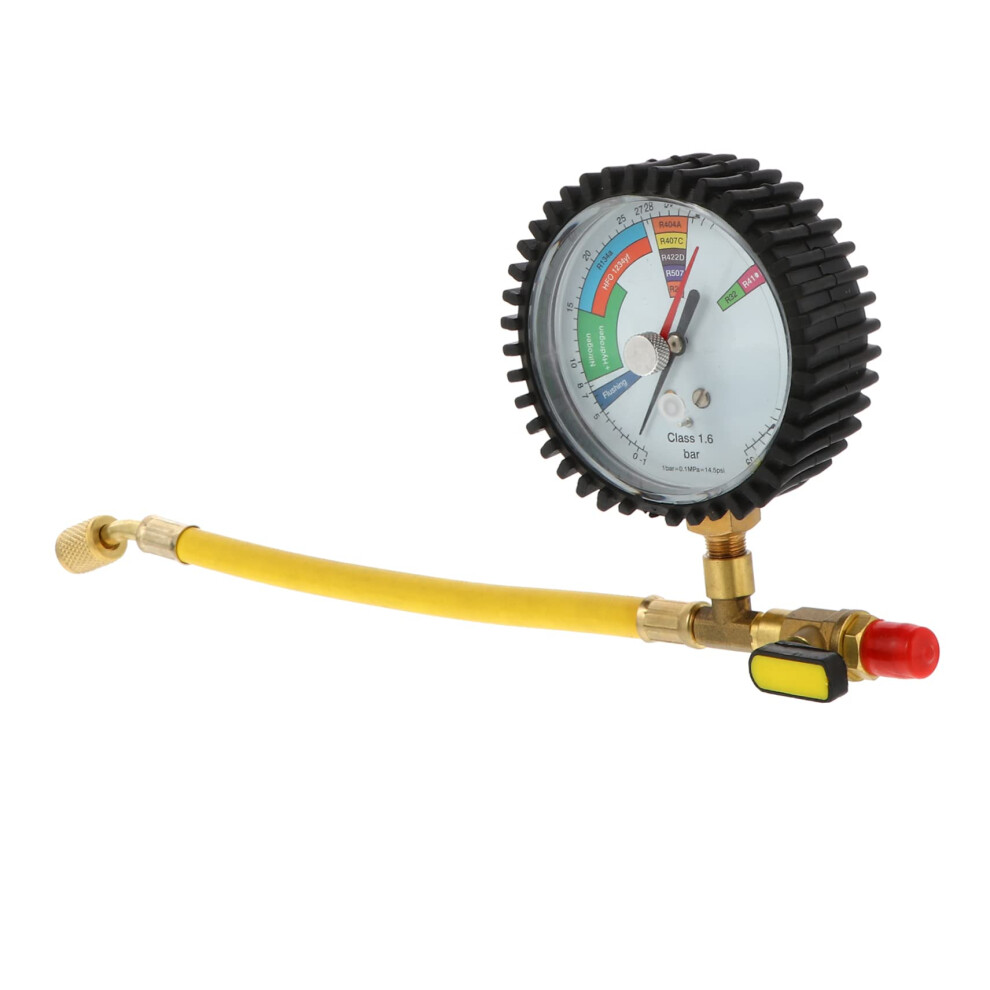 Pressure Tester Refrigeration Gauge Brass For Air Conditioning And Cooling System Testing 9094768700006
