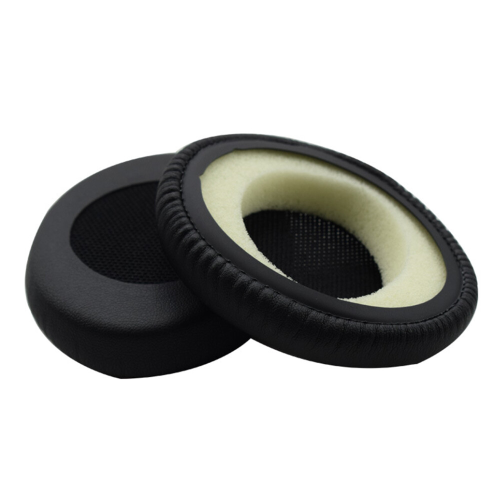 1Pair Ear Pads Cushions Covers Leather Earpads For- Black 7709000336050