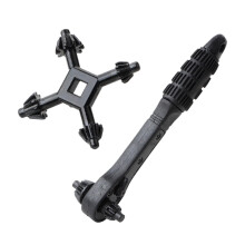 Ratcheting Wrenches Clamping Drill Chuck Spanner AntiSlip Socket Ratchet For Electronics Maintenance HVAC Plumbing