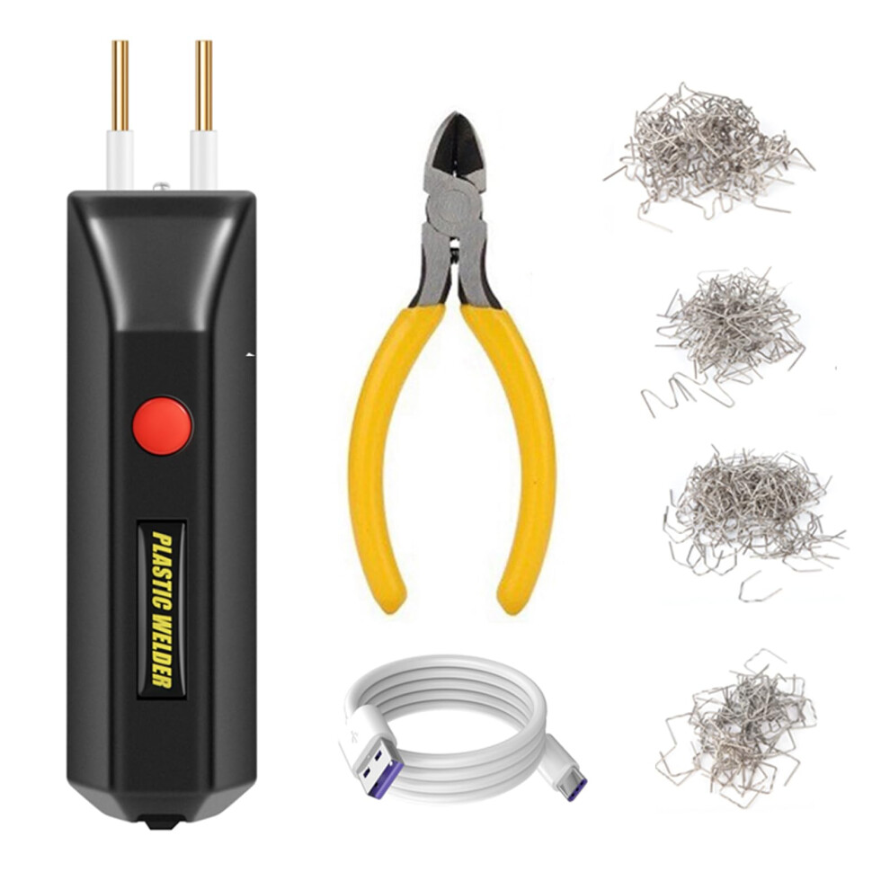Plastic Welder Cordless Kit For Car Bumper Crack With 400 Staples Handheld Welder Tool 9426802737219