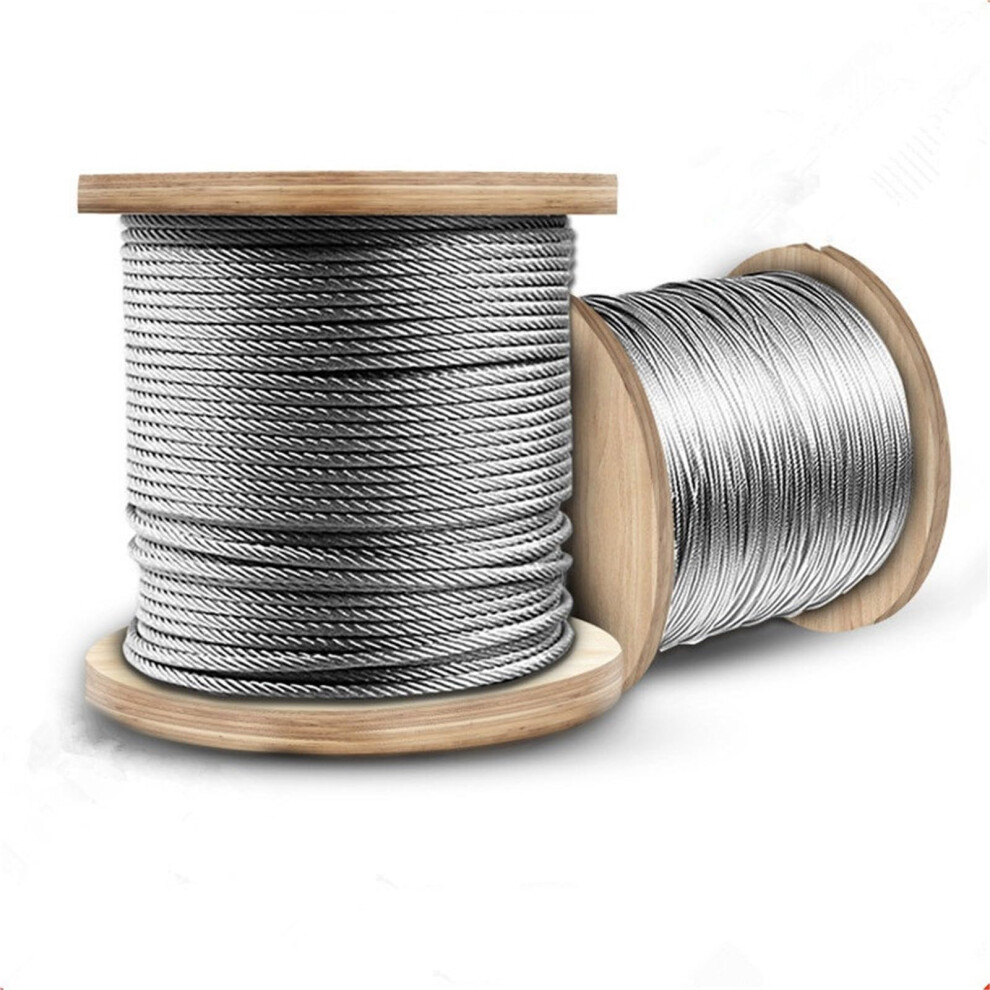 Wire Rope Pvc Coated Steel Wire Cable Clothesline Rustproof Stainless Steel 5 Meter Length Diameter 1.5Mm 9199774444255