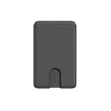 Telefonkartenhalter, Silikon-Handybrieftasche zum-Schwarz