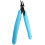 Pliers Nipper Light Blue Mini Wire Cutter Side Cutting Flush Pliers Electrical Cable Snips 3
