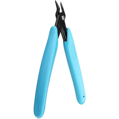 Pliers Nipper Light Blue Mini Wire Cutter Side Cutting Flush Pliers Electrical Cable Snips 2
