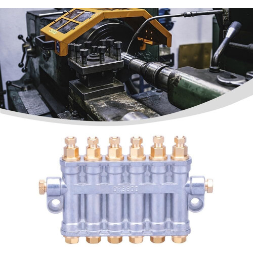 Lubrication Distributor Valve 6 Position with Indicator Rod Spring  for Centralized Systems 2