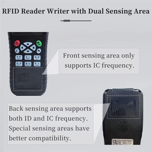 RFID Reader Writer X100 RFID Copier  Card Reader ID IC Elevator Card RFID Writer for Access Control System 2