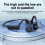 Wireless Bluetooth 5.3 Bone Conduction Headphones IP56 Water Resistant 9