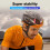 Wireless Bluetooth 5.3 Bone Conduction Headphones IP56 Water Resistant 4