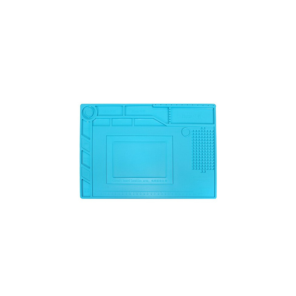 39X27cm Soldering Maintenance Platform Heat Insulation Silicone Pad Mat For Electronics 9199774444743
