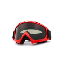 Motorcycle Goggles with UV Protection, Removable Lenses, Wide Vision, Windproof Dustproof for Motocross