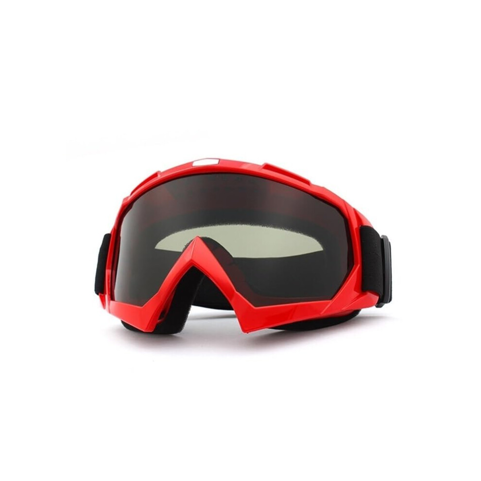 Motorcycle Goggles With Uv Protection, Removable Lenses, Wide Vision, Windproof Dustproof For Motocross 9094768701072