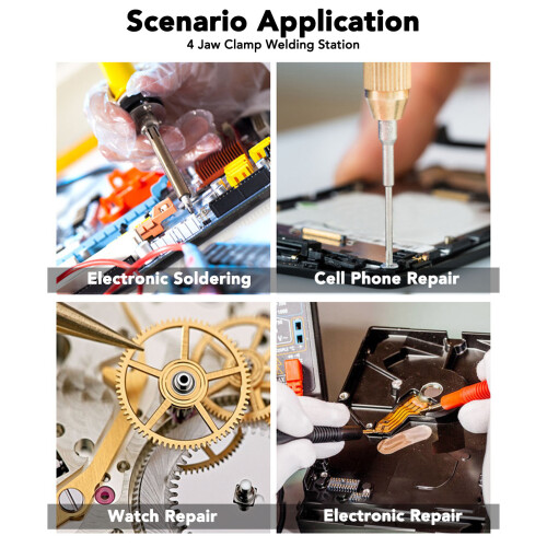 Multifunctional 4-Arm Hands Soldering Station for Electronics & Crafts 2