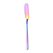 Butter Spreader, Cream Cheese Spreader, Stainless Steel Slicer, Curved Scraper Long Handle, Home And Restaurant Cutlery