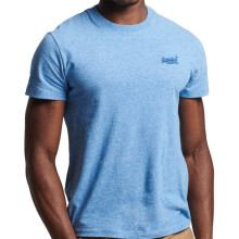 Camiseta SuperDry logo vintage Bordado - Azul Fresh