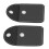 Black Hearing Amplifier Storage Pouch, Dust Proof, 7x7cm 1