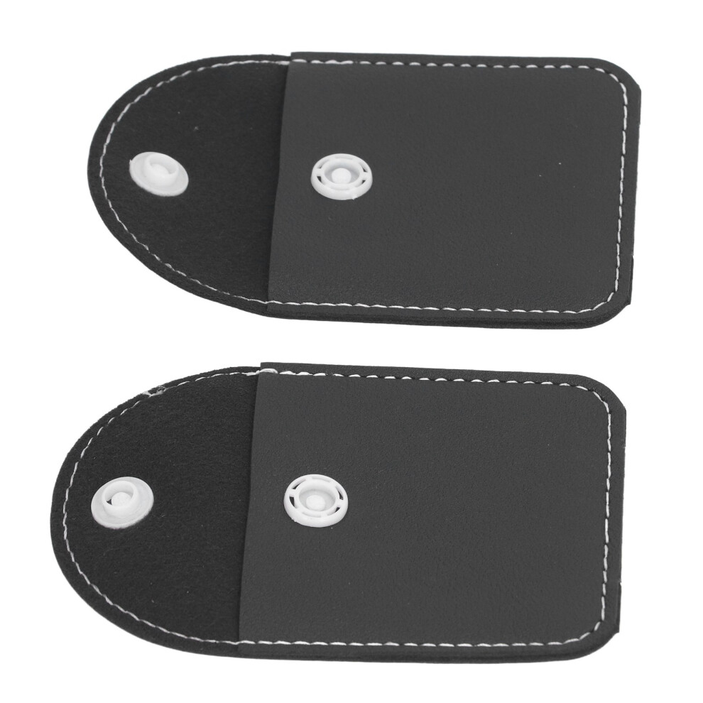 Black Hearing Amplifier Storage Pouch, Dust Proof, 7X7cm