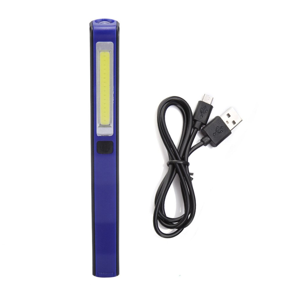 Rechargeable Portable Light, Bright Floodlight Flashlight For Professional Or Recreational Use, Magnetic Base Work Lamp With 200Lm High Bright Cob Led 9009791943887