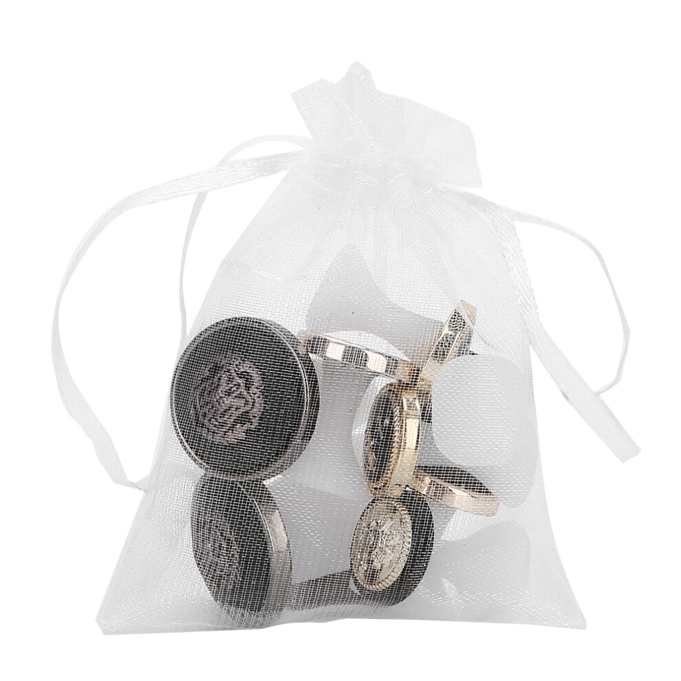 Eco Friendly Packaging Sheer Organza Favor Bags Drawstring Gift Wrapping Jewelry Packaging For Wedding Party Favors