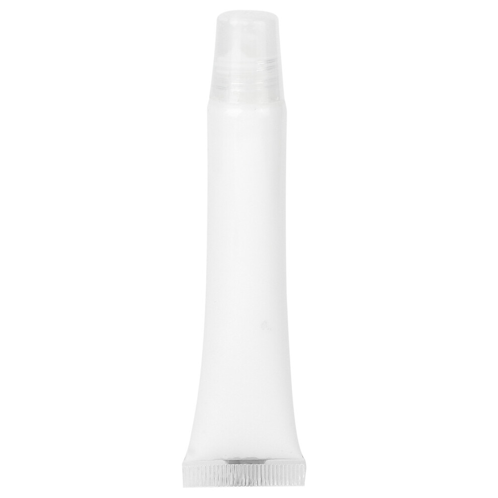 Soft Empty Tubes for DIY Lip Balms Refillable Clear Empty Lip Gloss Balm Containers Leak Proof Mini Sized Lightweight Airtight Design with Stopper