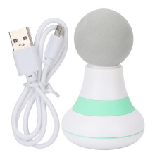 Ergonomische massager met stille motor, USB oplaadbare mini-massager voor diepe weefselmassage met instelbare snelheid, draadloze handmassage