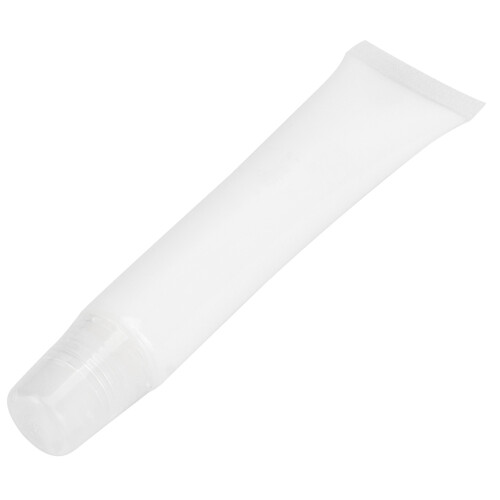 Μαλακά άδεια σωληνάρια για DIY lip balm, επαναγεμιζόμενα διαφανή άδεια δοχεία lip gloss balm, 1