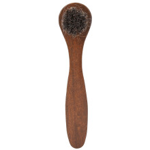 Leather Care Innovation, Horsehair Applicator Brush With Ergonomic Design, Soft Bristles For Polishing, Non-Slip Grip Ensures Smooth Application, Ide