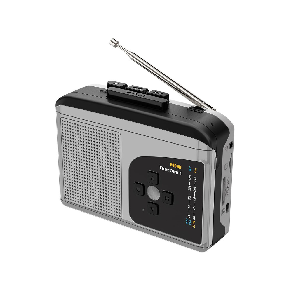 234 Cassette Tape Player Portable Amfm Radio Cassettetomp3 Converter Sound Recorder Builtin Speaker Headphone Jack 9187378739365