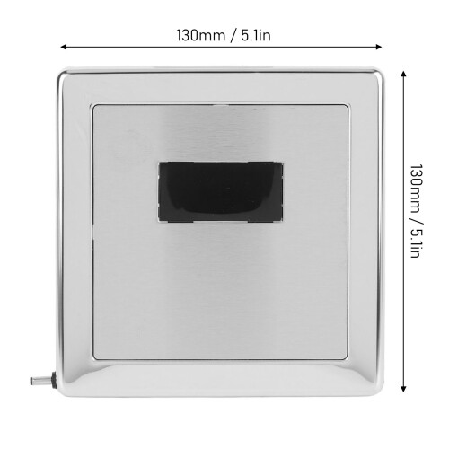 Stainless Steel Touchless Urinal Flush Sensor for Public Bathrooms 1