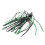 Weidenblatt Spinnerbait Anti-Hängsystem Bottom Fishling 18g Schwarz 1