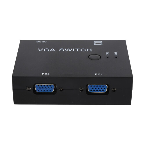 VGA Switcher 2 Input+1 Output for Dual Host Multi-Computer Screen Converter 1