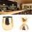 Cocktail-Shaker in Ananasform, Edelstahl, polierte 11