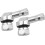 Motorcycle Valve Stems 2Pack 90Degree Angled CNC Aluminum Silver Finish 3