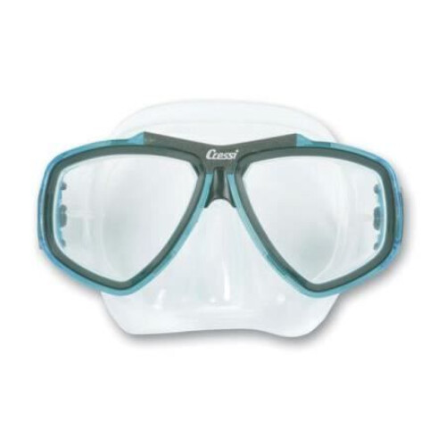 Lunettes de sport focus Cristal/turquoise